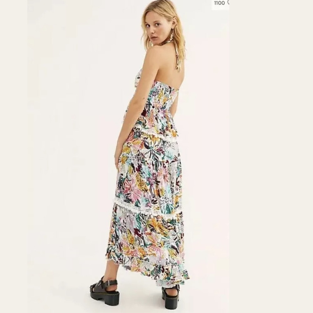 NEW FREE PEOPLE KAHLO SKIRT & CROP TOP COORD SET SIZE MEDIUM Z121-5 - Picture 2 of 3